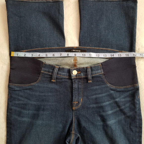 J BRAND Mama J Bootcut Stretch Maternity Jeans Waltz Size 31 - Picture 12 of 15